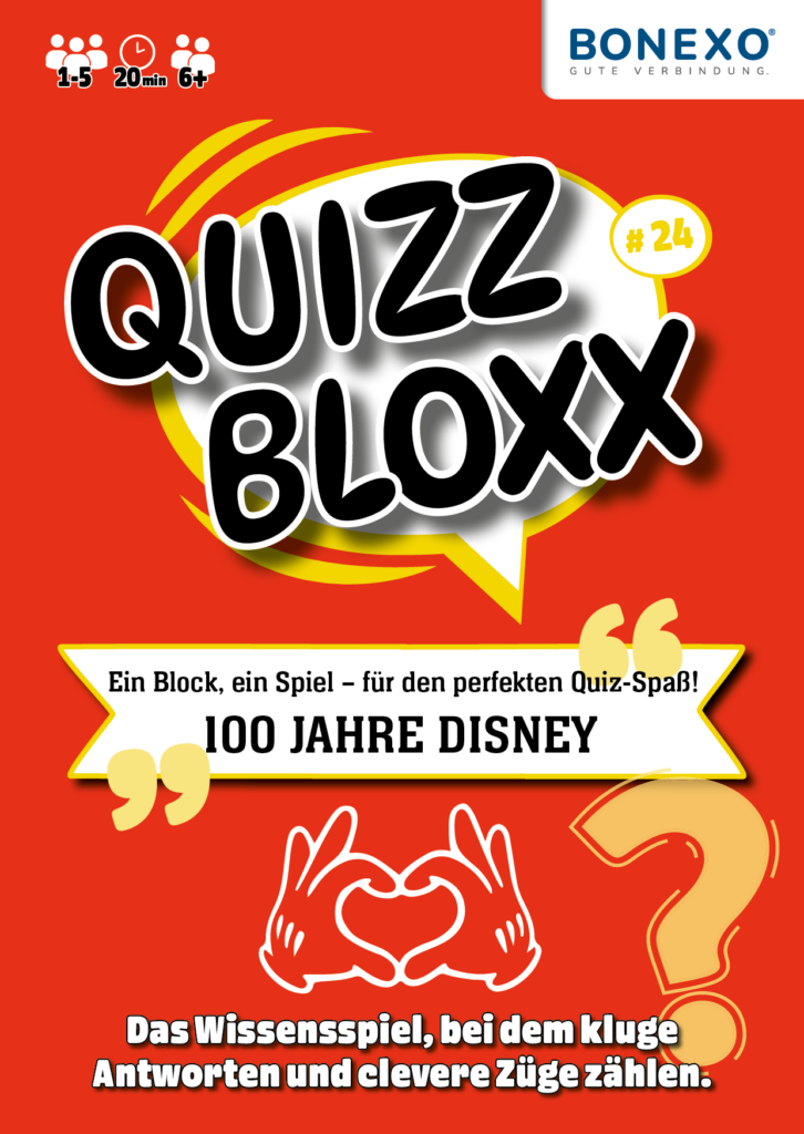 QuizzBloxx Block 100 Jahre Disney