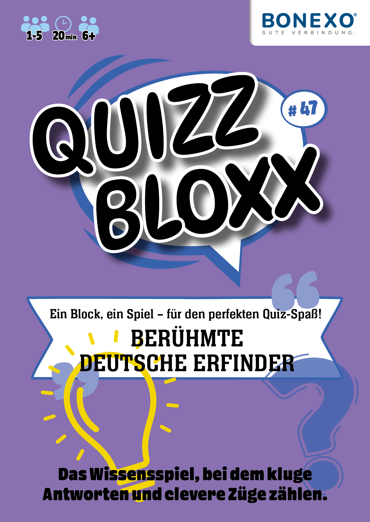 QuizzBloxx Block Berühmte deutsche Erfinder