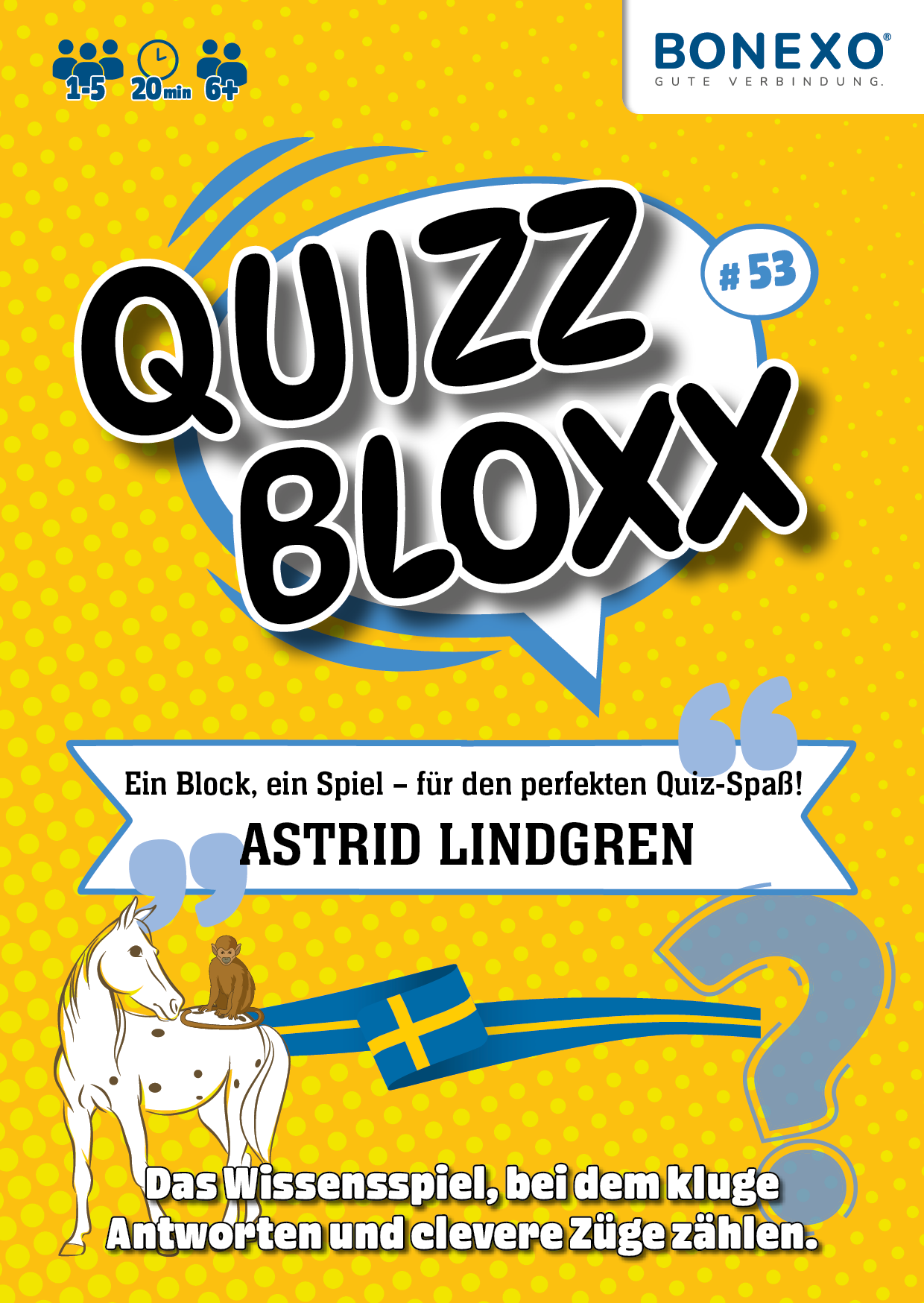 QuizzBloxx Block Astrid Lindgren