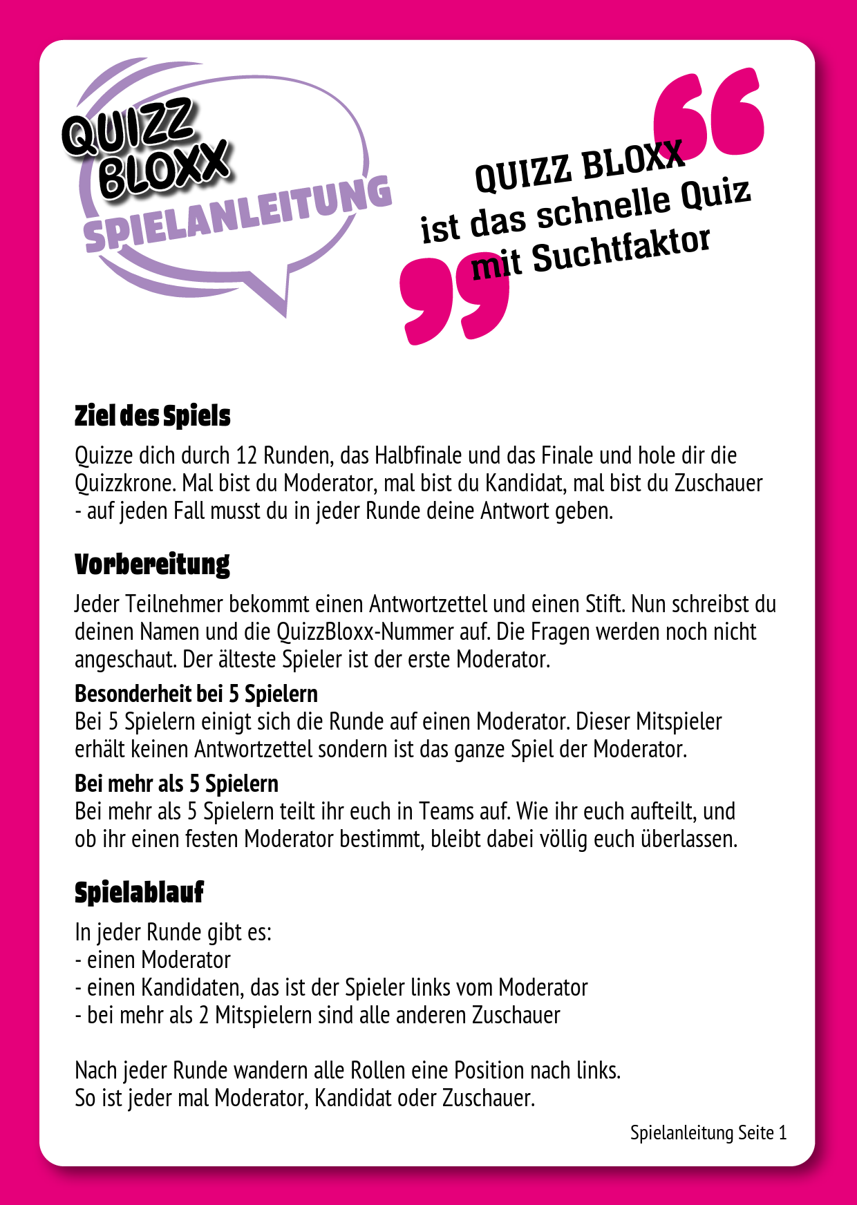 QuizzBloxx Block ABBA - alternative 2