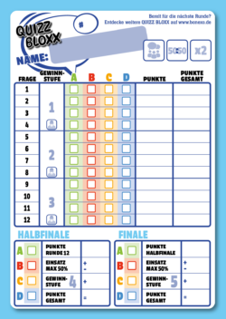 QuizzBloxx Block Oktoberfest - alternative 1