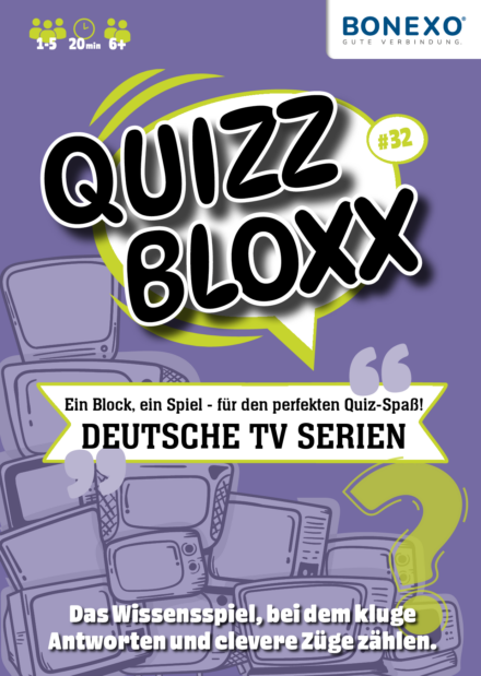 QuizzBloxx Block Deutsche TV Serien