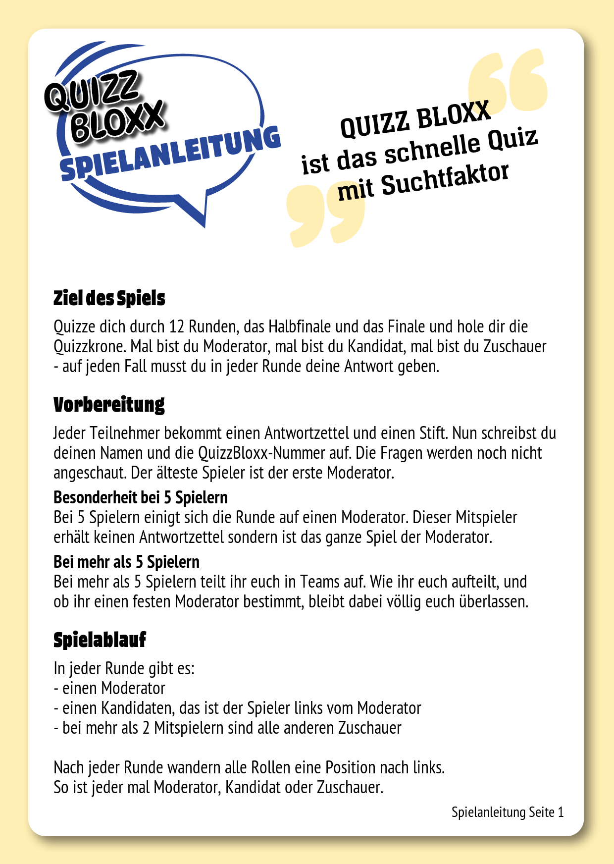 QuizzBloxx Block Comics - alternative 2