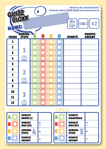 QuizzBloxx Block Comics - alternative