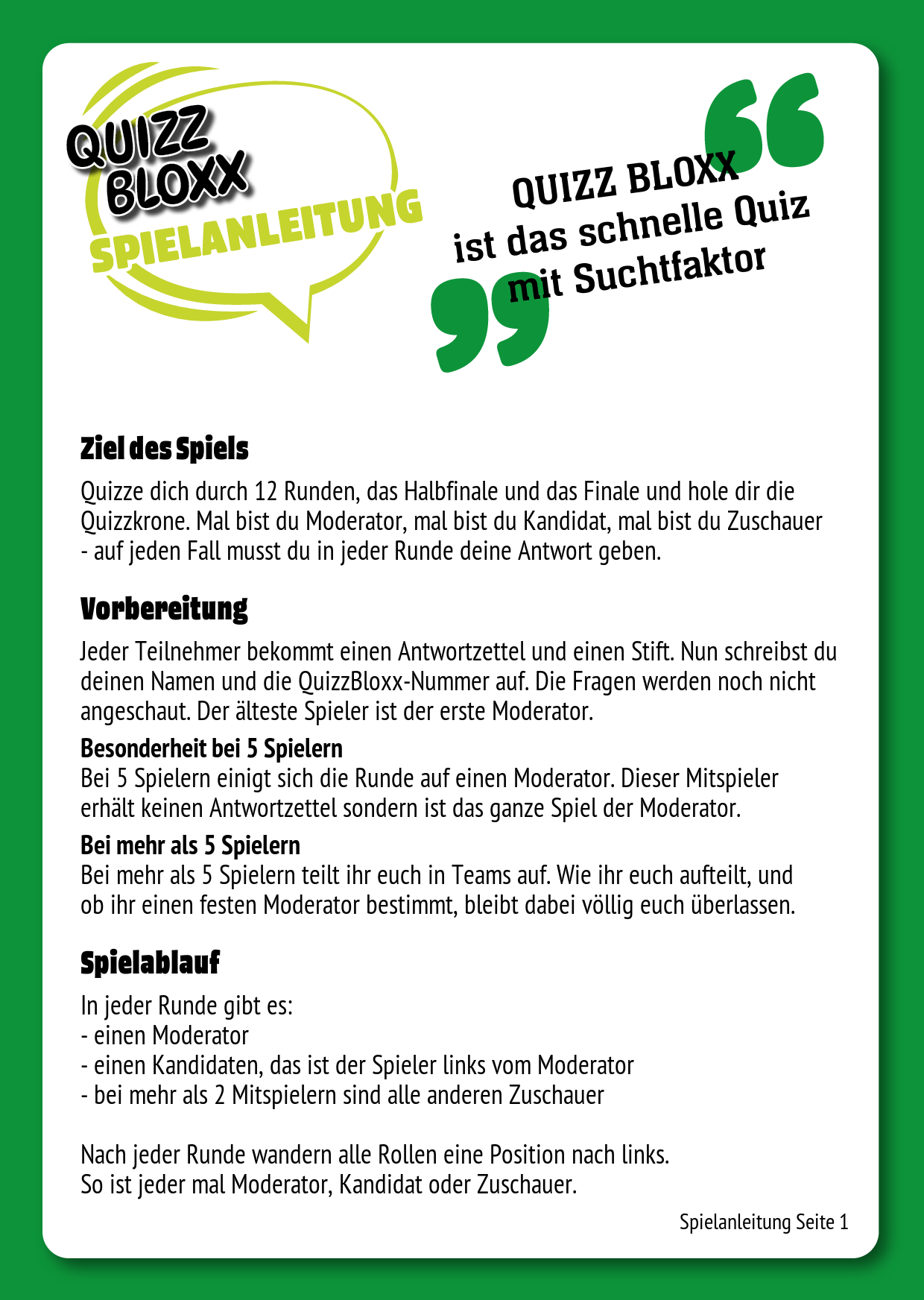 QuizzBloxx Block Fußball-Legenden - alternative 2