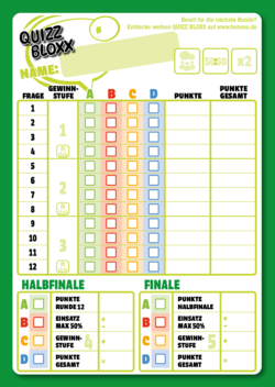 QuizzBloxx Block Fußball-Legenden - alternative 1