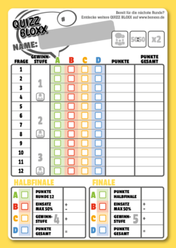 QuizzBloxx Block Harry Potter – Das magische Universum - alternative 1