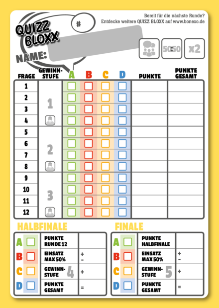 QuizzBloxx Block Harry Potter – Das magische Universum - alternative