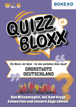 QuizzBloxx Block Großstädte in Deutschland