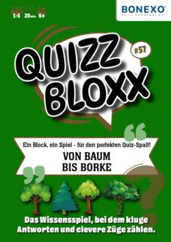 QuizzBloxx Block Von Baum bis Borke