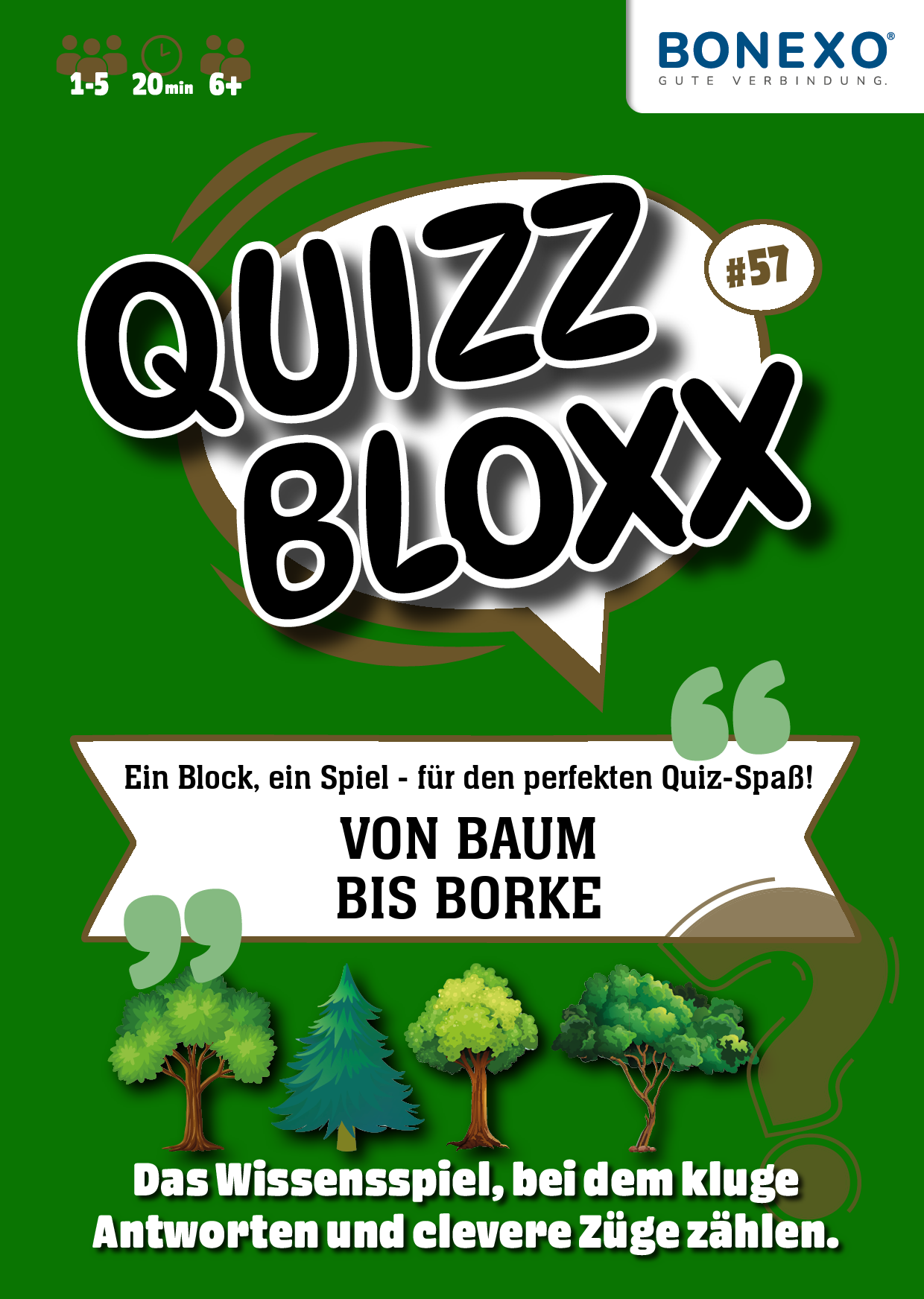 QuizzBloxx Block Von Baum bis Borke