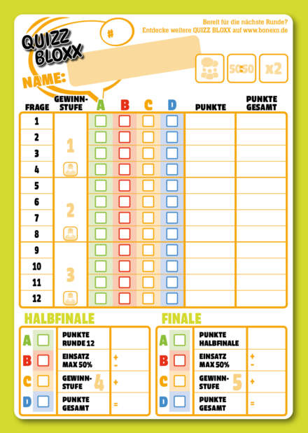 QuizzBloxx Block Was nur Kinder von 8-12 Jahren wissen - alternative