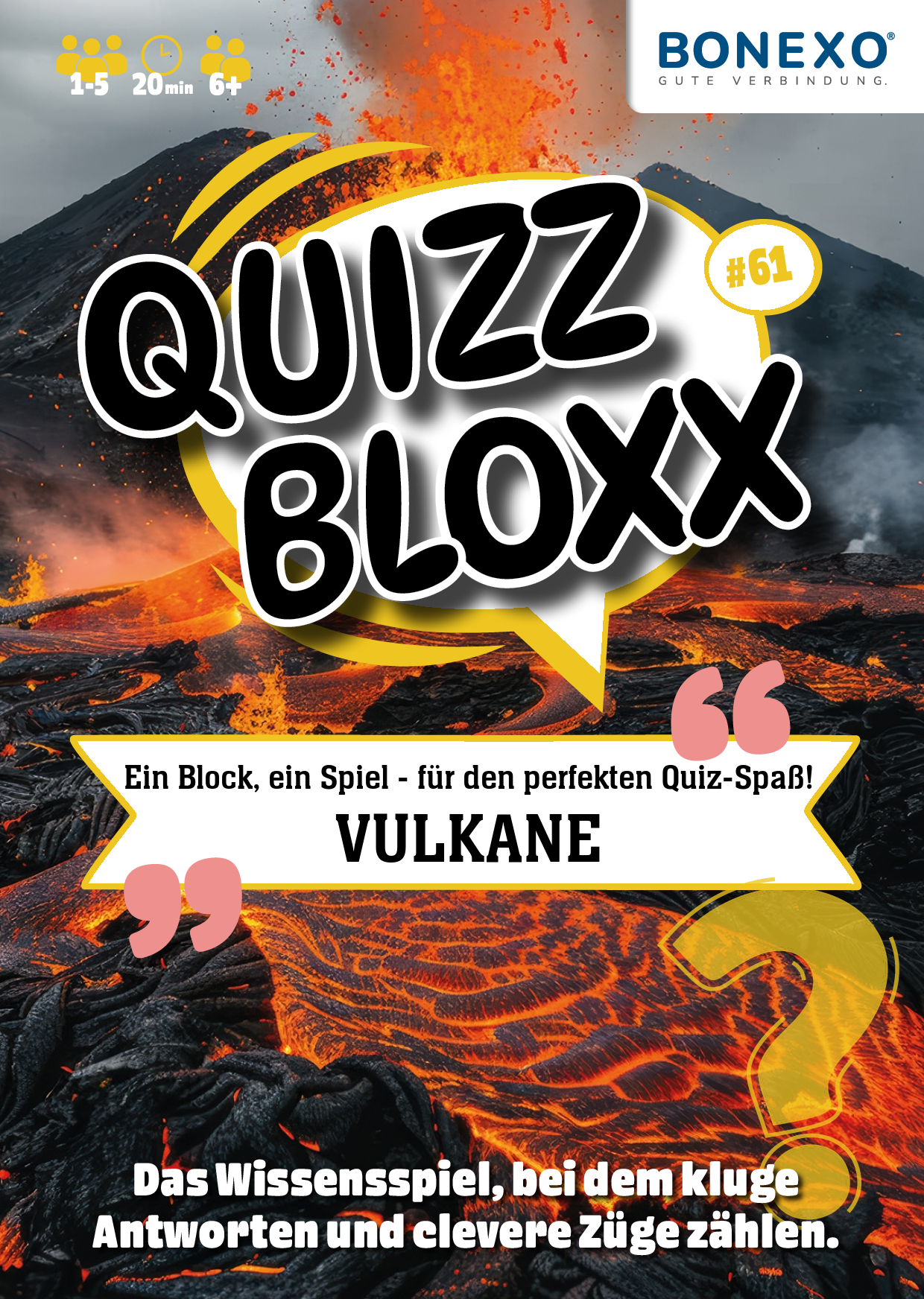 QuizzBloxx Block Vulkane