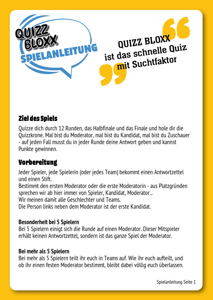 QuizzBloxx Block Astrid Lindgren - alternative 2