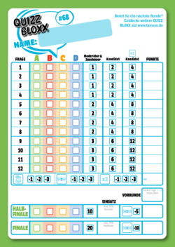 QuizzBloxx Block Dinosaurier - alternative 1