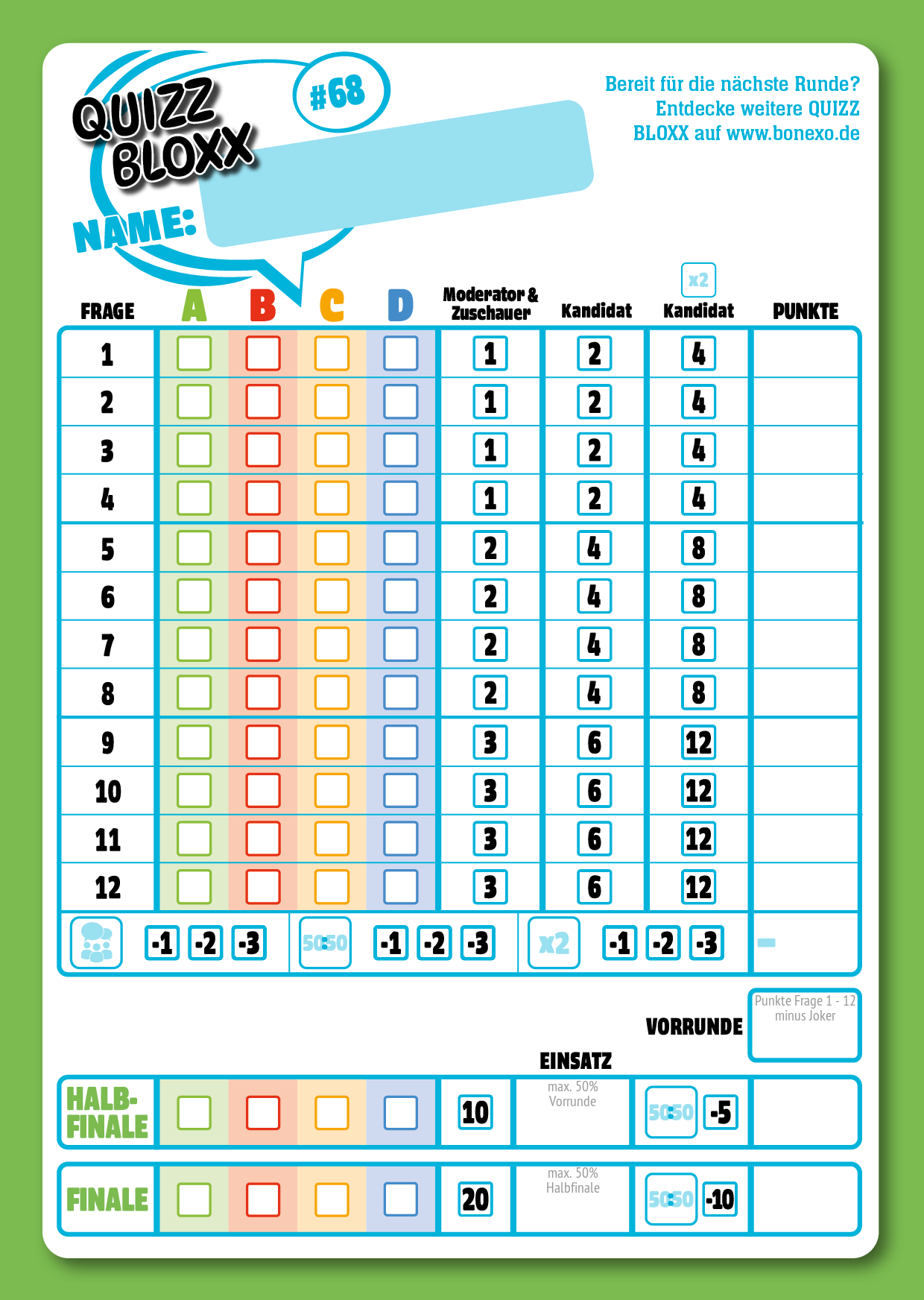 QuizzBloxx Block Dinosaurier - alternative 1