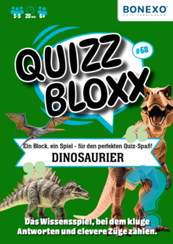 QuizzBloxx Block Dinosaurier