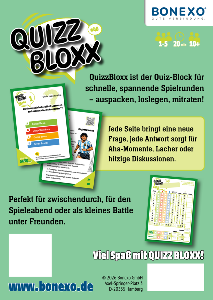 QuizzBloxx Block Fußball-Legenden - alternative 4