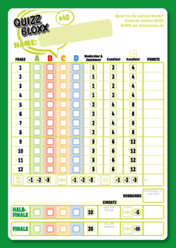 QuizzBloxx Block Fußball-Legenden - alternative 1