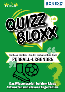 QuizzBloxx Block Fußball-Legenden