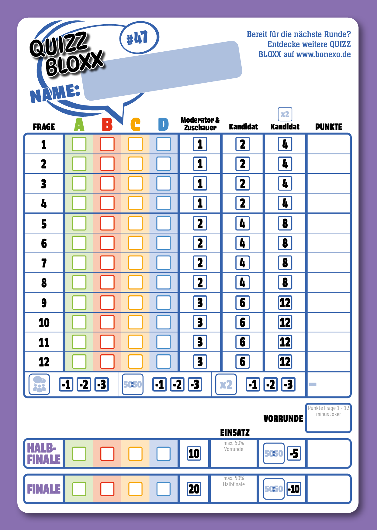 QuizzBloxx Block Berühmte deutsche Erfinder - alternative 1