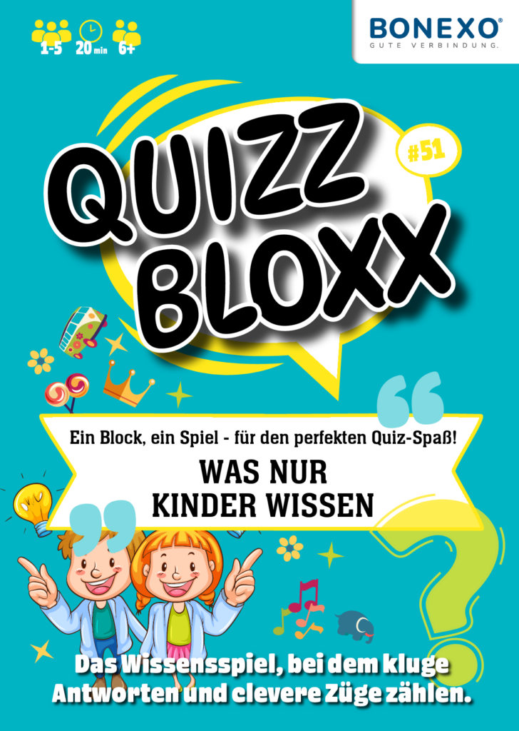 QuizzBloxx Block Was nur Kinder wissen