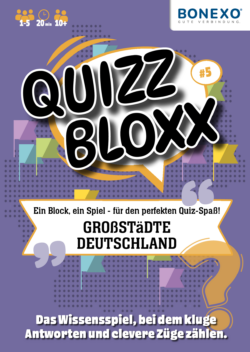 QuizzBloxx Block Großstädte in Deutschland