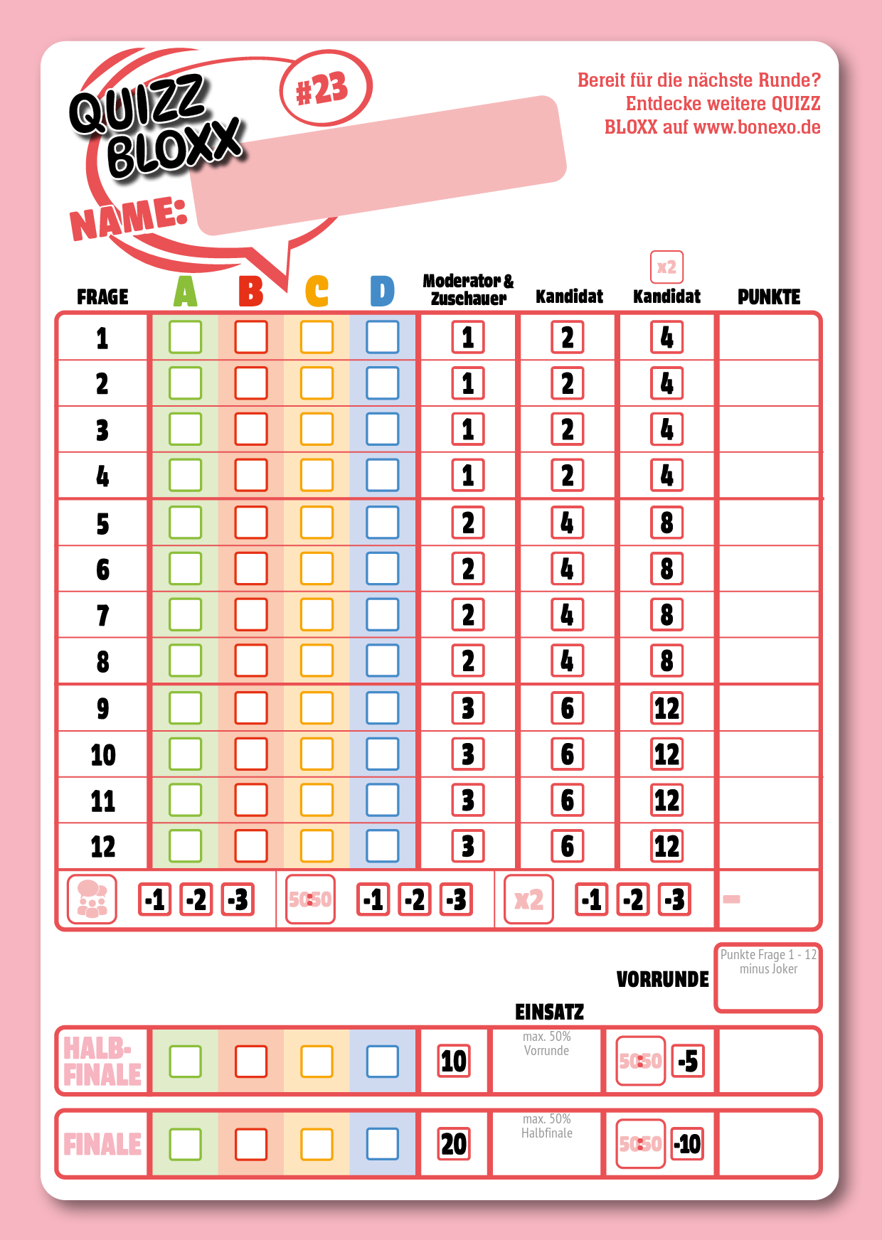 QuizzBloxx Block Grimms Märchen - alternative 1