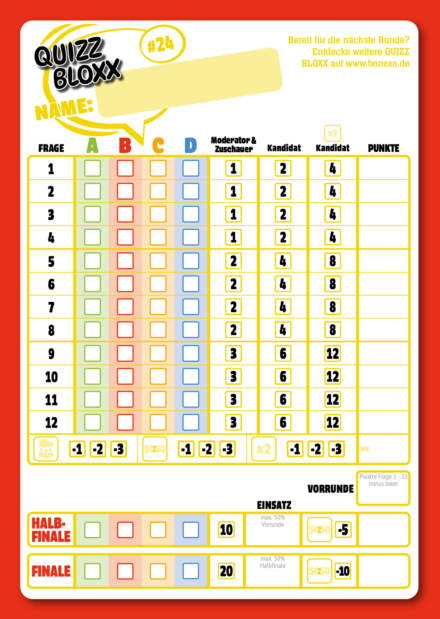 QuizzBloxx Block 100 Jahre Disney - alternative