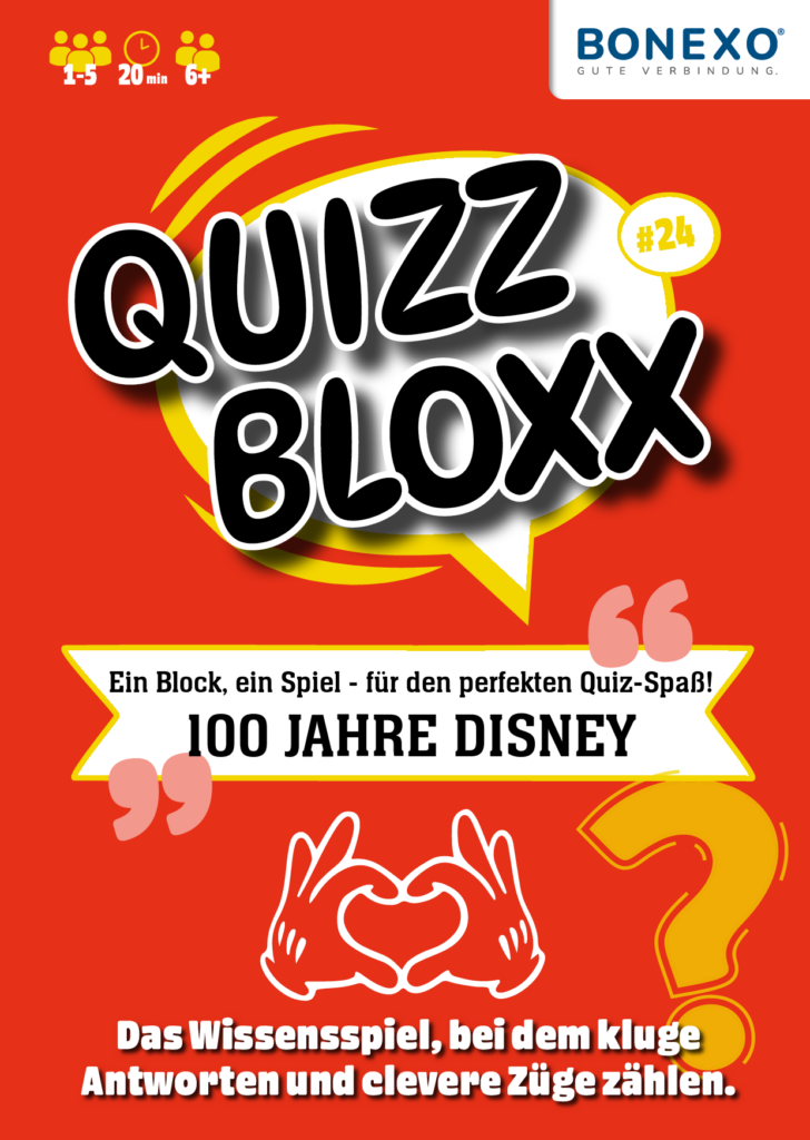 QuizzBloxx Block 100 Jahre Disney