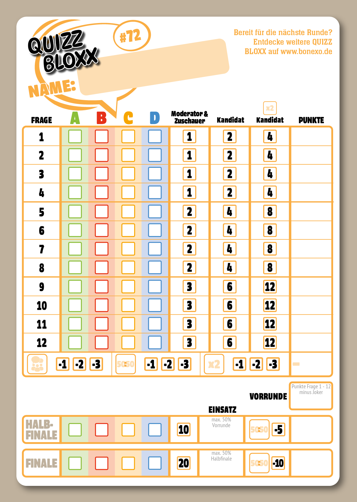 QuizzBloxx Block Hunde - alternative 1