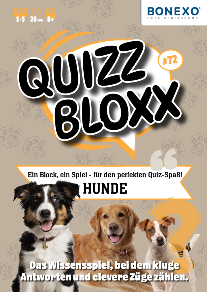 QuizzBloxx Block Hunde