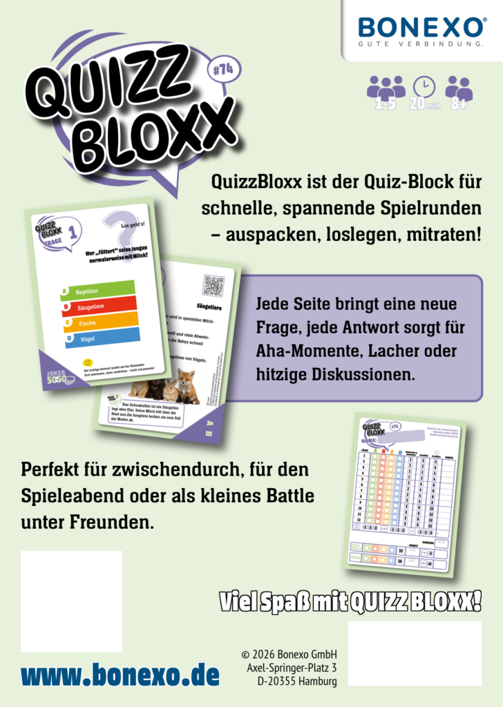 QuizzBloxx Block Tierbabys - alternative 4