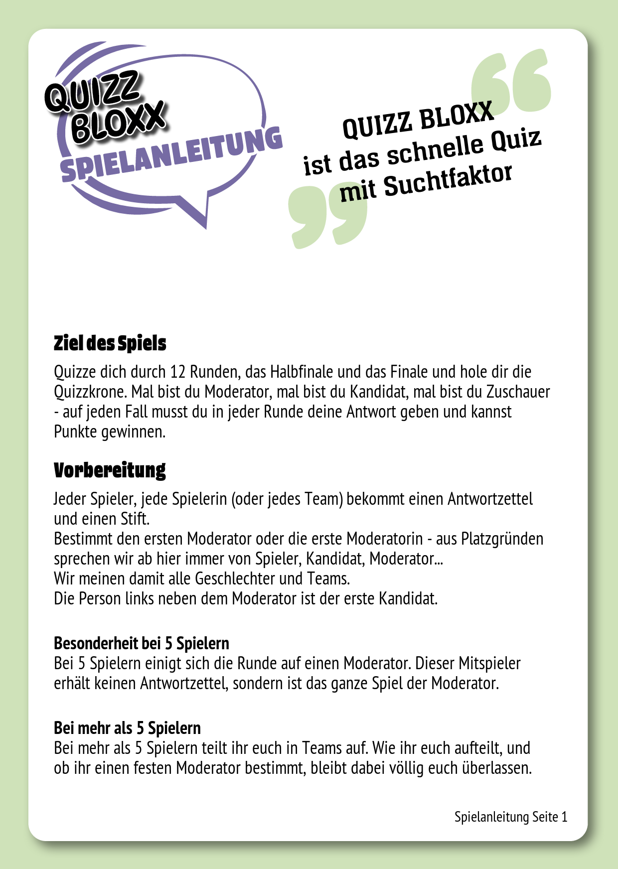 QuizzBloxx Block Tierbabys - alternative 2