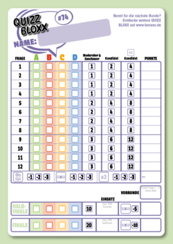 QuizzBloxx Block Tierbabys - alternative 1