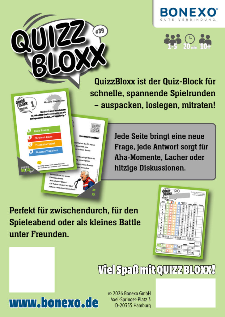 QuizzBloxx Block Skandale in der Fußball-Bundesliga - alternative 4
