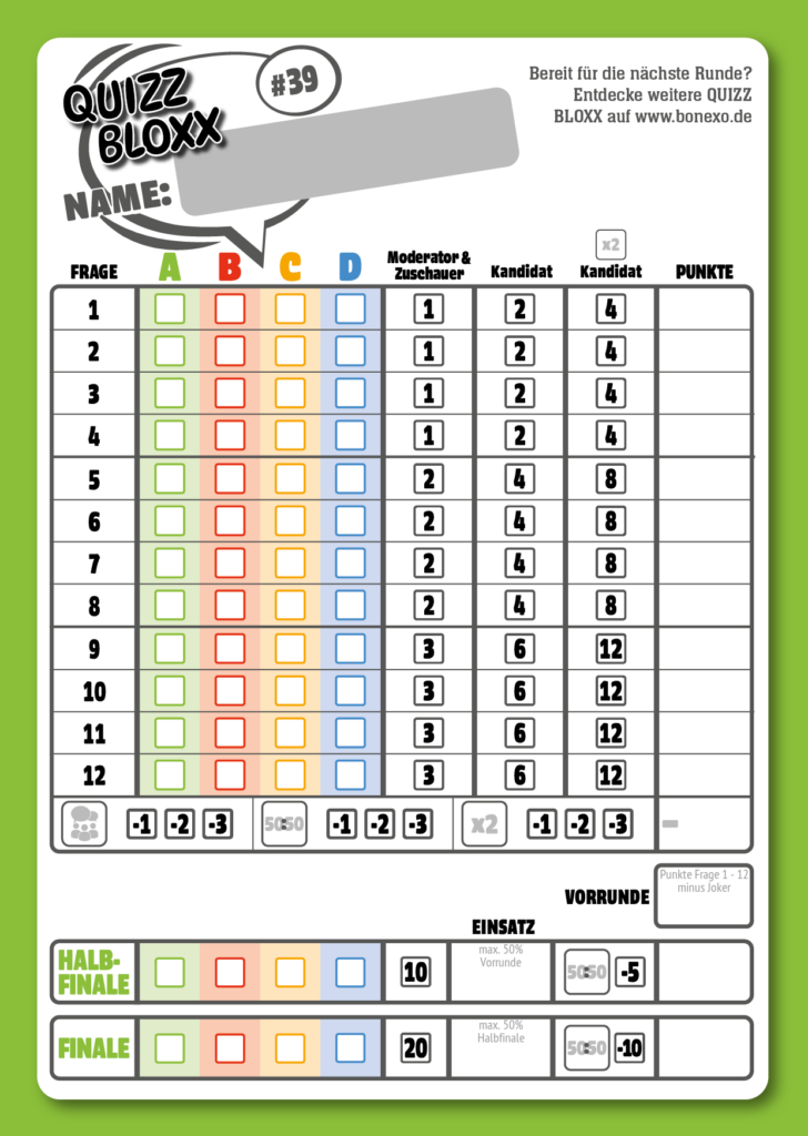 QuizzBloxx Block Skandale in der Fußball-Bundesliga - alternative 1