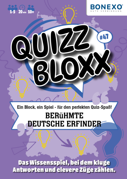 QuizzBloxx Block Berühmte deutsche Erfinder