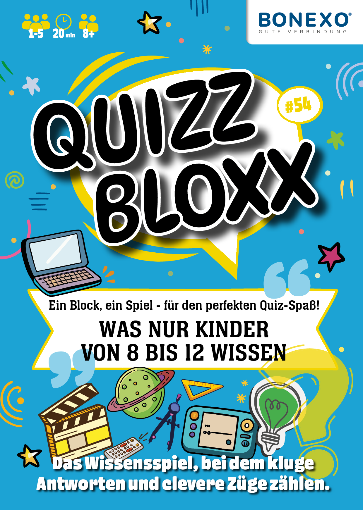 QuizzBloxx Block Was nur Kinder von 8-12 Jahren wissen