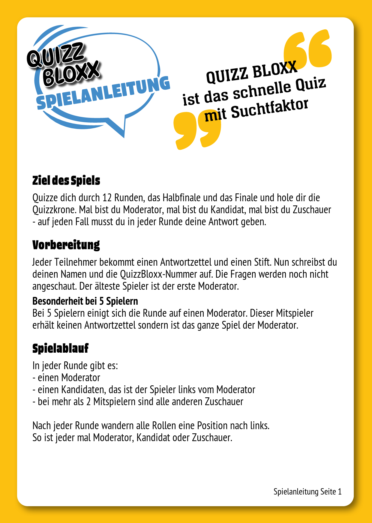 QuizzBloxx Block Astrid Lindgren - alternative 2