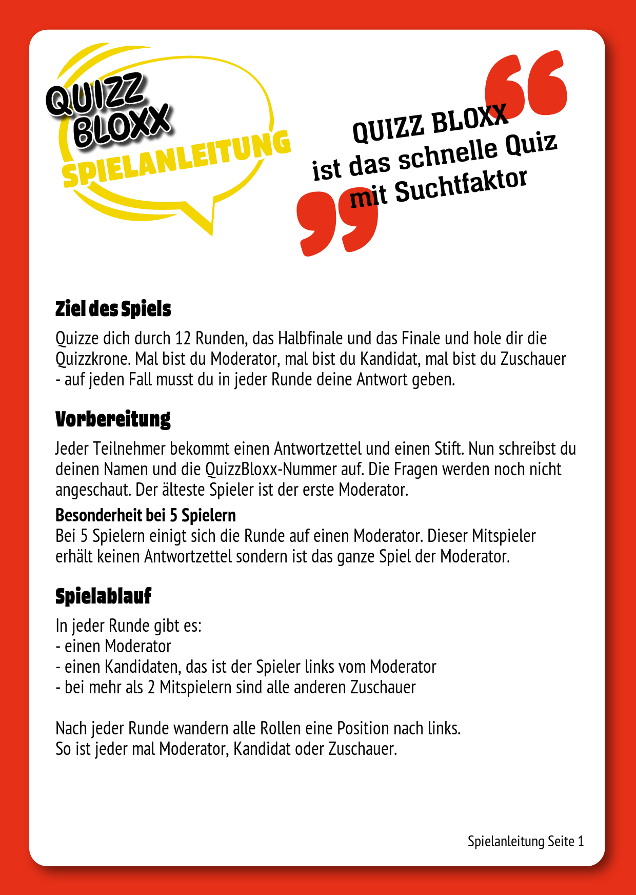 QuizzBloxx Block 100 Jahre Disney - alternative 2